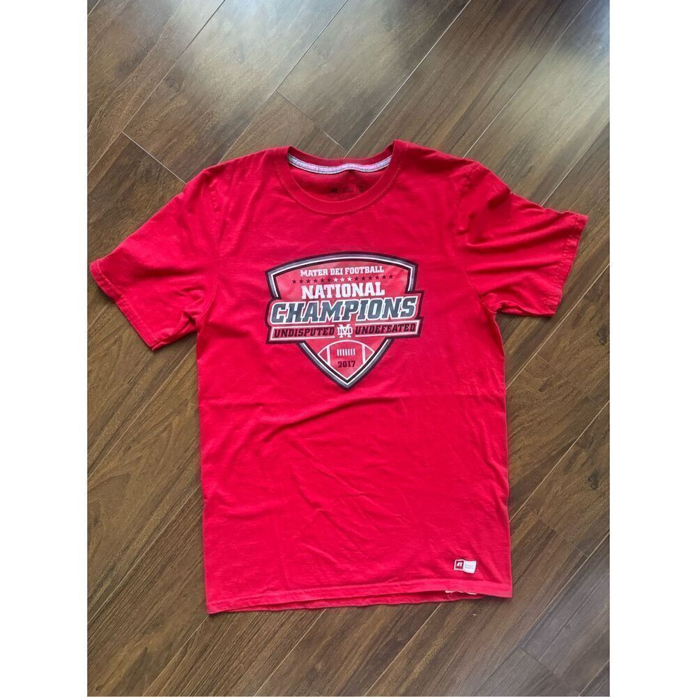 Boys S MATER DEI FOOTBALL 2016 Championship tee shirt
